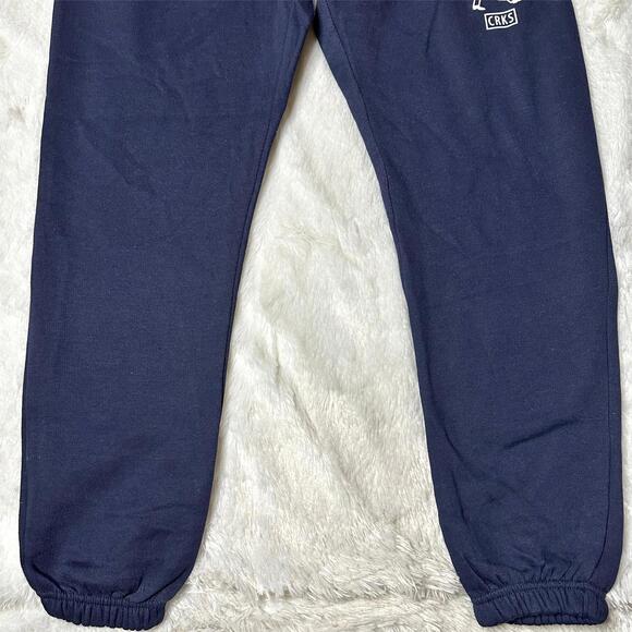 NWT Crooks & Castles Duffle Bag Boy Fleece Joggers Men’s S - Picture 4 of 8